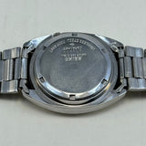 Vintage Men's Watch Seiko 5 Automatic Brown Dial Day-Date Original Japan Made
