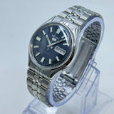 Seiko 5 -  Automatic Men's Watch 17 Jewels Grey Dial Vintage Japan Made