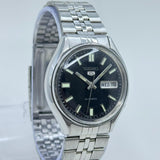 Seiko 5 -  Automatic Men's Watch 17 Jewels Grey Dial Vintage Japan Made