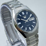 Seiko 5 Automatic – Black Dial Vintage Style Day-Date Men’s Watch