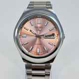 Seiko 5 - Custom Vintage Style Automatic Mens Watch 6309  Salmon Sunburst Dial