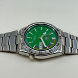 Seiko 5 -  Automatic Watch 21 Jewels  Green Dial Vintage Style Mod