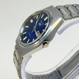 Seiko 5 Automatic – Blue Dial Vintage Style Day-Date Men’s Watch