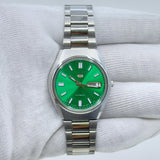 Seiko 5 Automatic – Green Dial Vintage Style Day-Date Men’s Watch