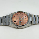 Vintage Seiko 5 - Automatic Salmon Arabic Dial - Day/Date Japanese