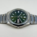 Seiko 5 - Custom Vintage Style Automatic Mens Watch 6309 Olive Green