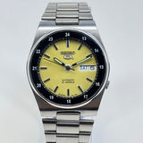 Seiko 5 - Automatic Men's Watch Lime Green Dial 36mm Japan Made.
