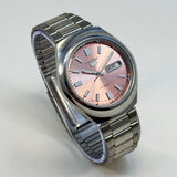 Seiko 5 - Custom Vintage Style Automatic Mens Watch 6309  Salmon Sunburst Dial