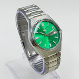 Seiko 5 Automatic – Green Dial Vintage Style Day-Date Men’s Watch