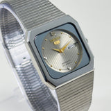 Vintage Seiko 5 - Automatic Women's Watch Square Case Grey Dial Japan