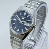 Seiko 5 Automatic – Black Dial Vintage Style Day-Date Men’s Watch