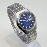 Seiko 5 Automatic – Blue Dial Vintage Style Day-Date Men’s Watch