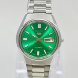 Seiko 5 Automatic – Green Dial Vintage Style Day-Date Men’s Watch