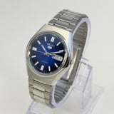 Seiko 5 Automatic – Blue Dial Vintage Style Day-Date Men’s Watch
